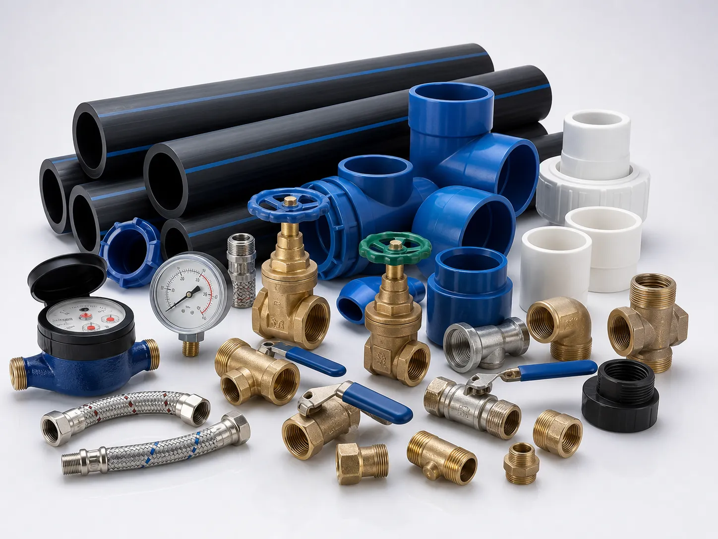 Water and plumbing materials